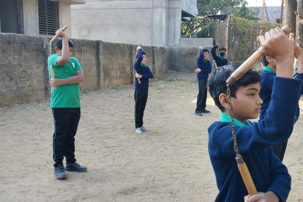 Martial arts class